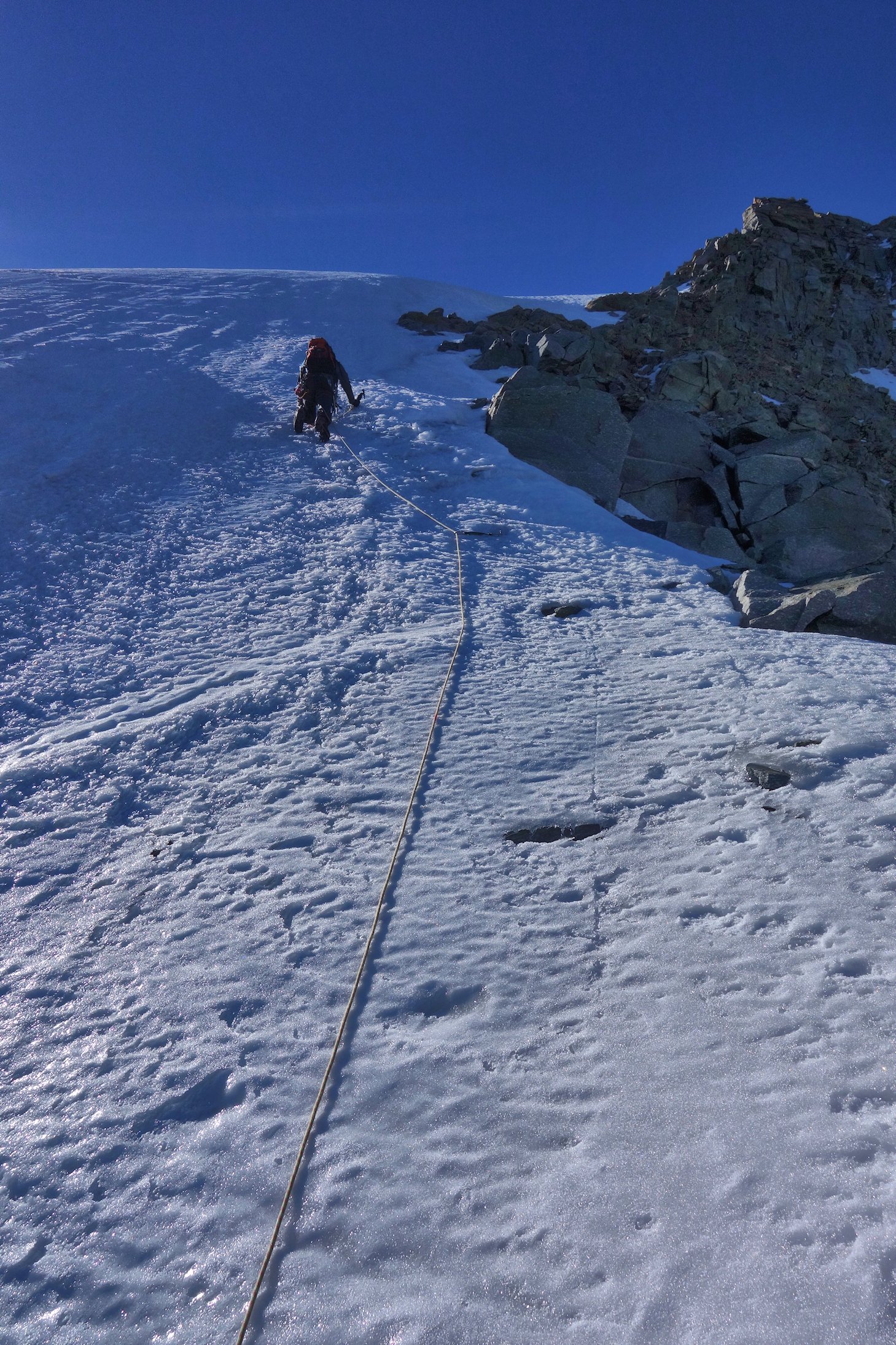 Encore de la glace.